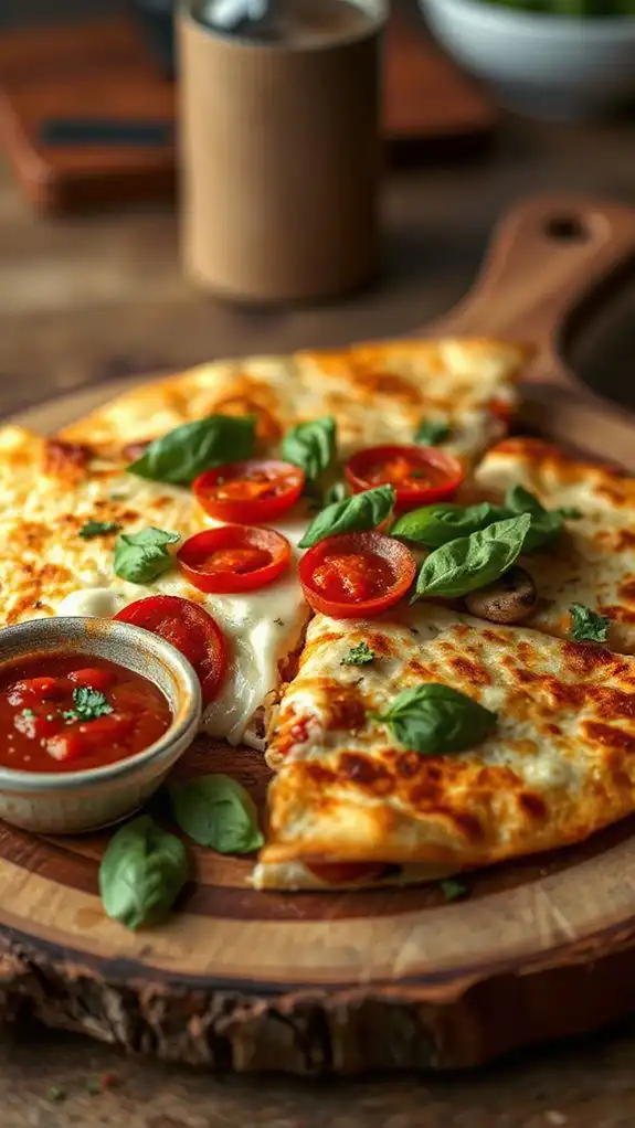 kid friendly pizza quesadilla recipe