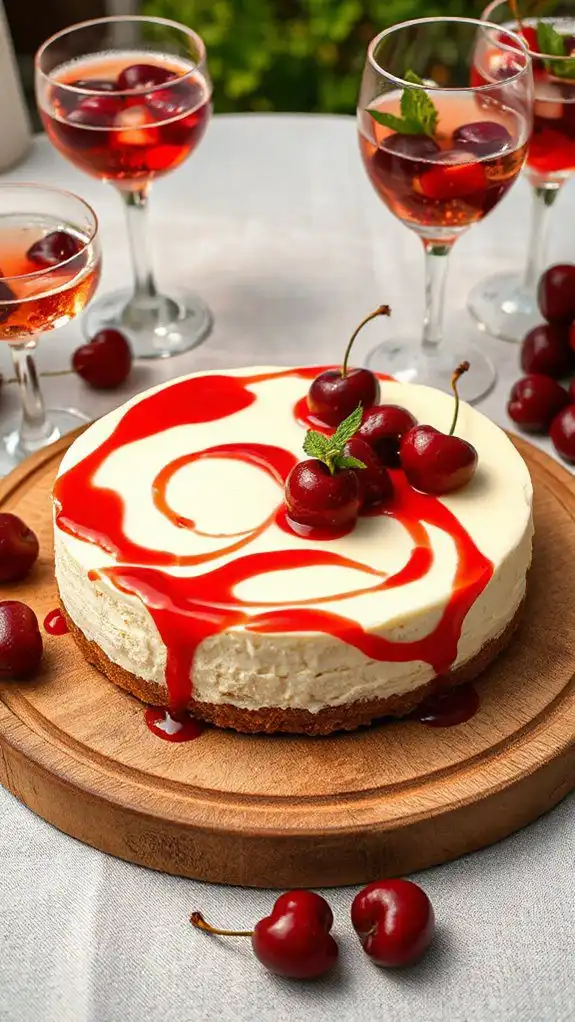 kirsch cherry cheesecake delight kirsch cherry cheesecake delight