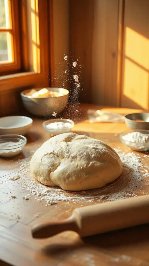 knead dough thoroughly for ten