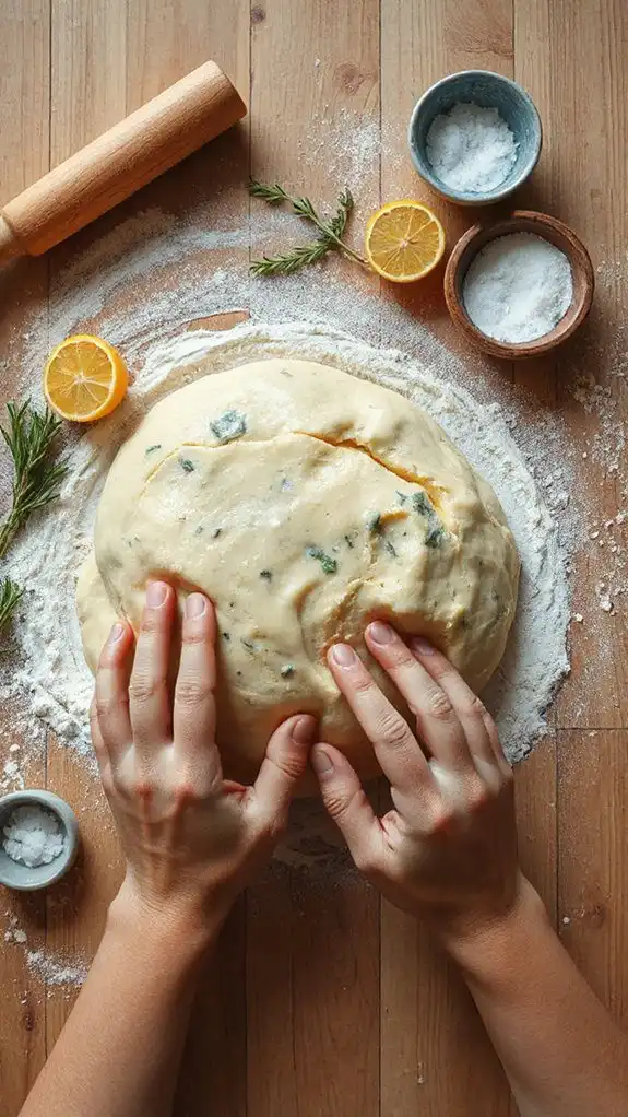 knead dough until smooth knead dough until smooth