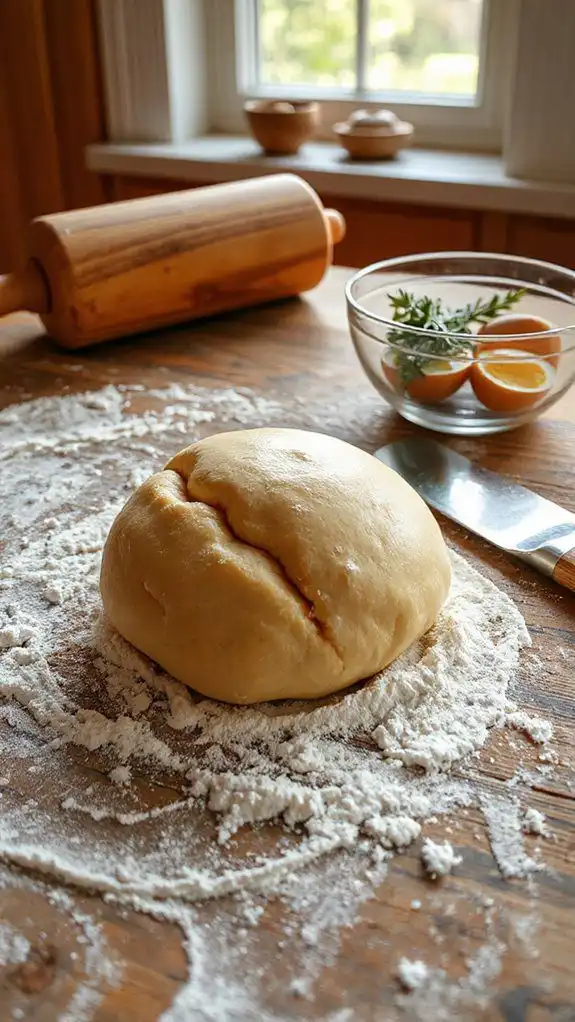 knead the dough well