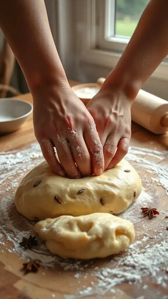 knead the dough well