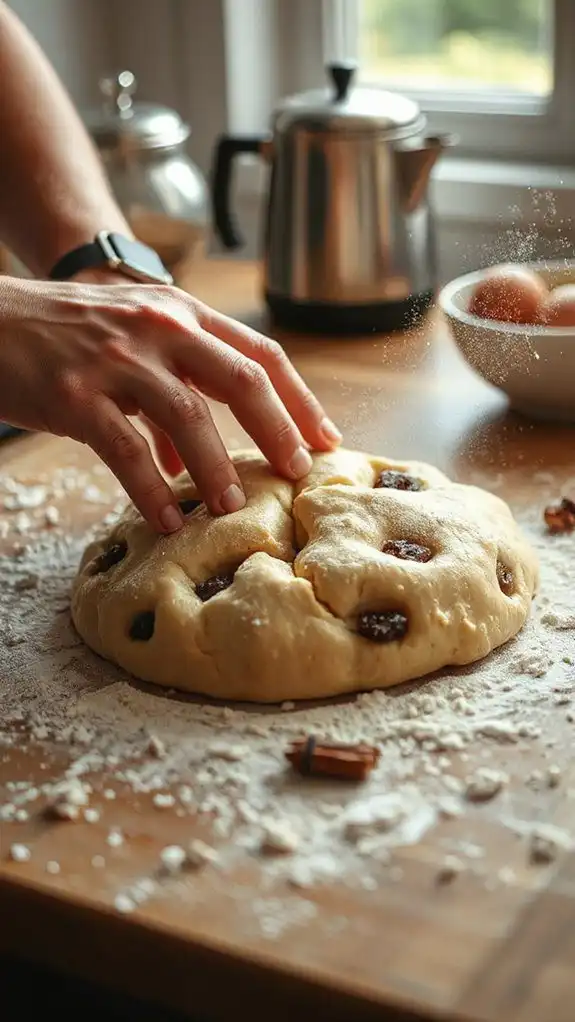 knead until dough becomes smooth