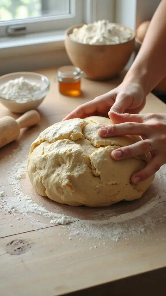 knead until dough is smooth