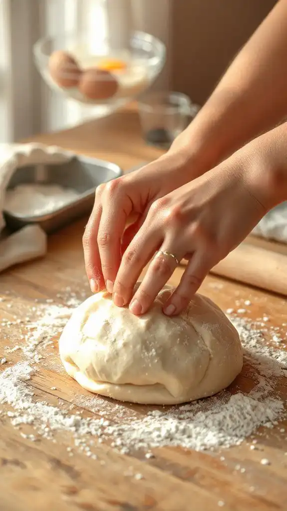 knead until dough smooth