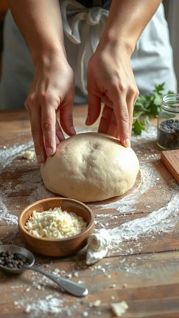 knead until dough smooth