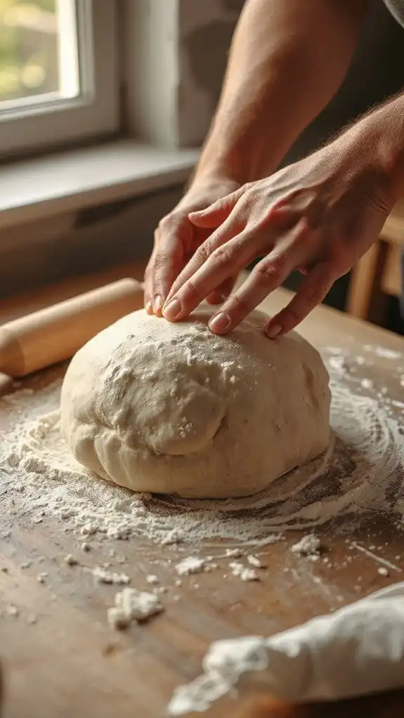 knead until dough smooth