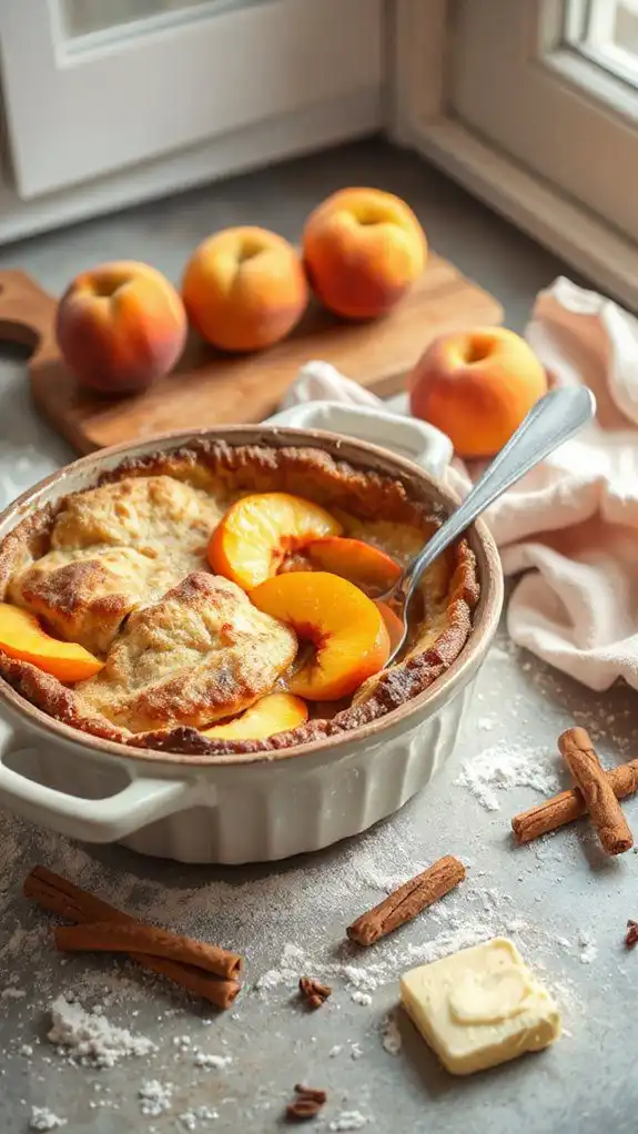 labor day peach dessert