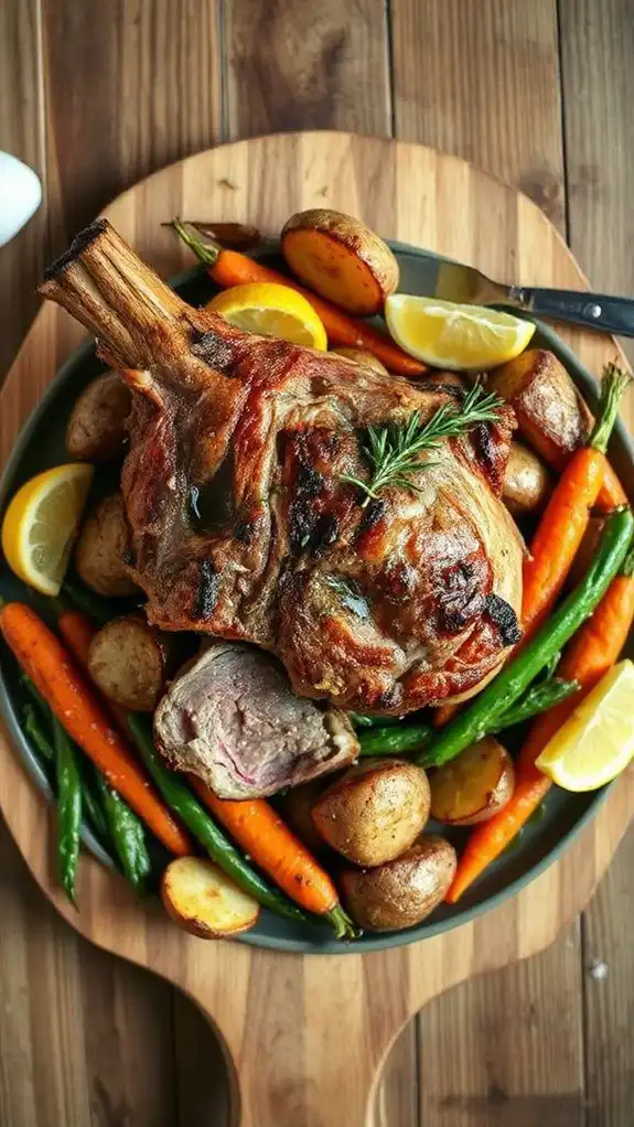 lamb dish presentation ideas