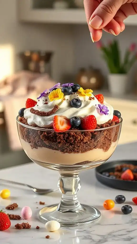 layered easter toppings delight