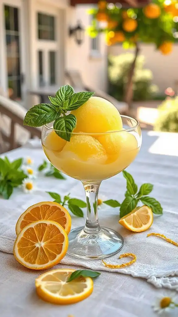 lemon basil sorbet recipe lemon basil sorbet recipe