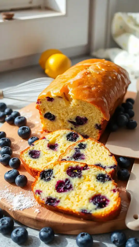lemon blueberry pound cake recipe