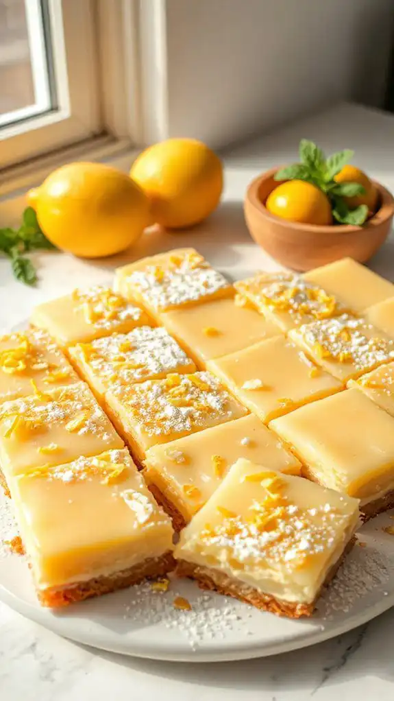 lemon butter bars recipe