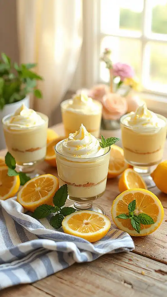 lemon cheesecake cups recipe