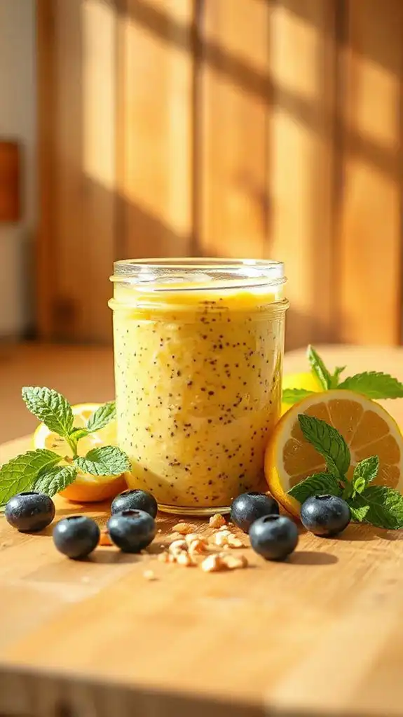 lemon chia pudding recipe