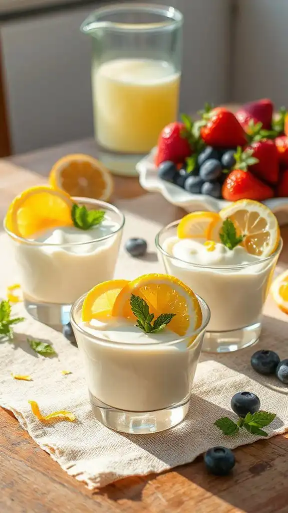lemon cottage cheese delight