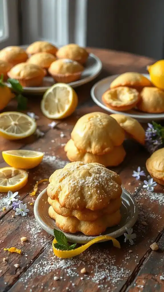 lemon flavored dessert options available