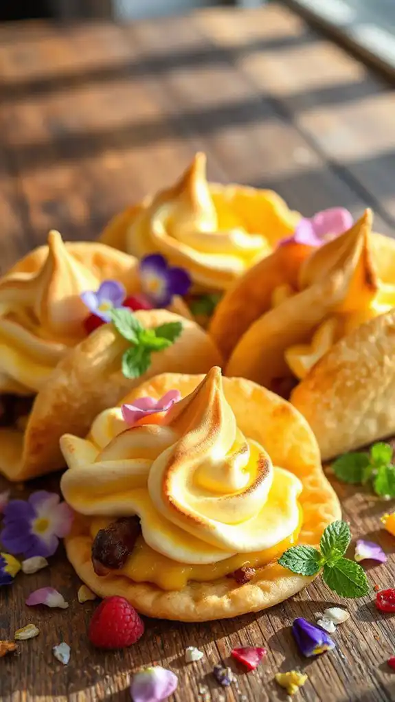 lemon meringue taco delight