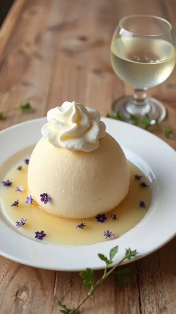 lemon verbena mousse delight lemon verbena mousse delight