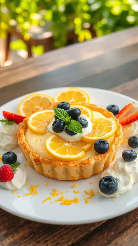 lemon yogurt tart recipe