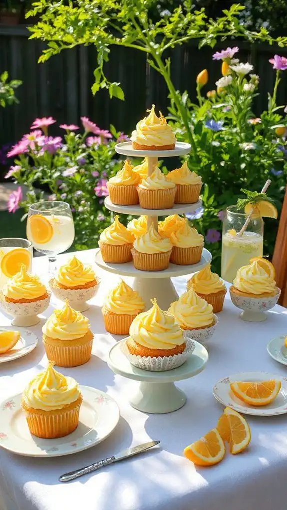 lemonade cupcakes for summer