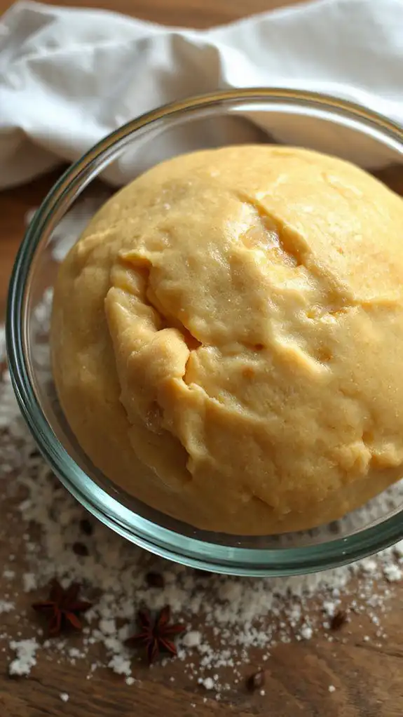 let dough rise fully