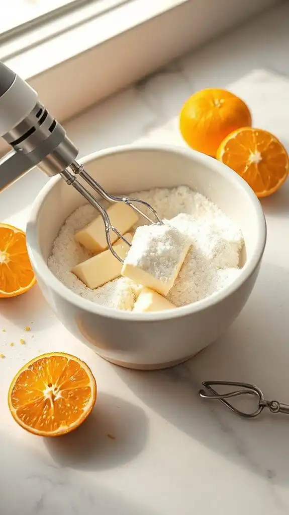 light airy butter emulsion