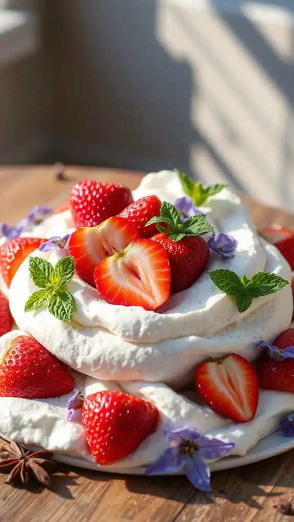light airy strawberry dessert light airy strawberry dessert