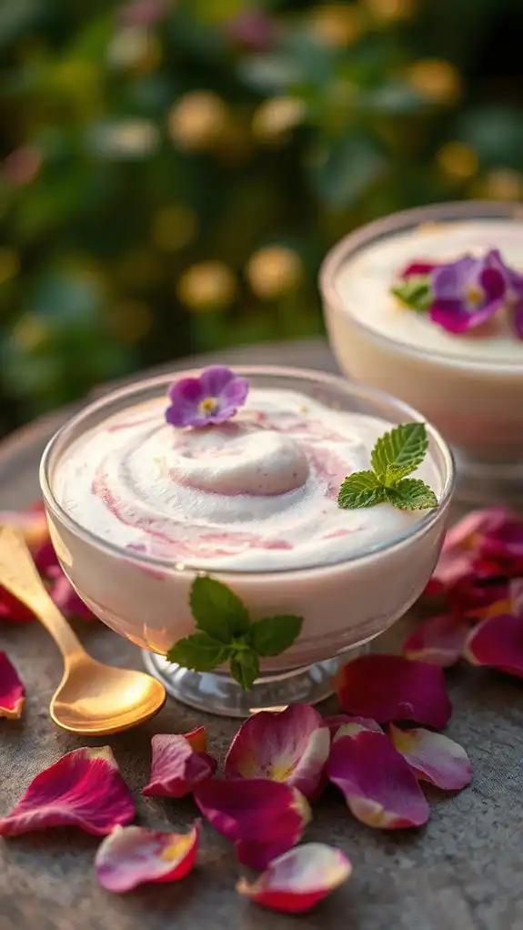 light and airy dessert