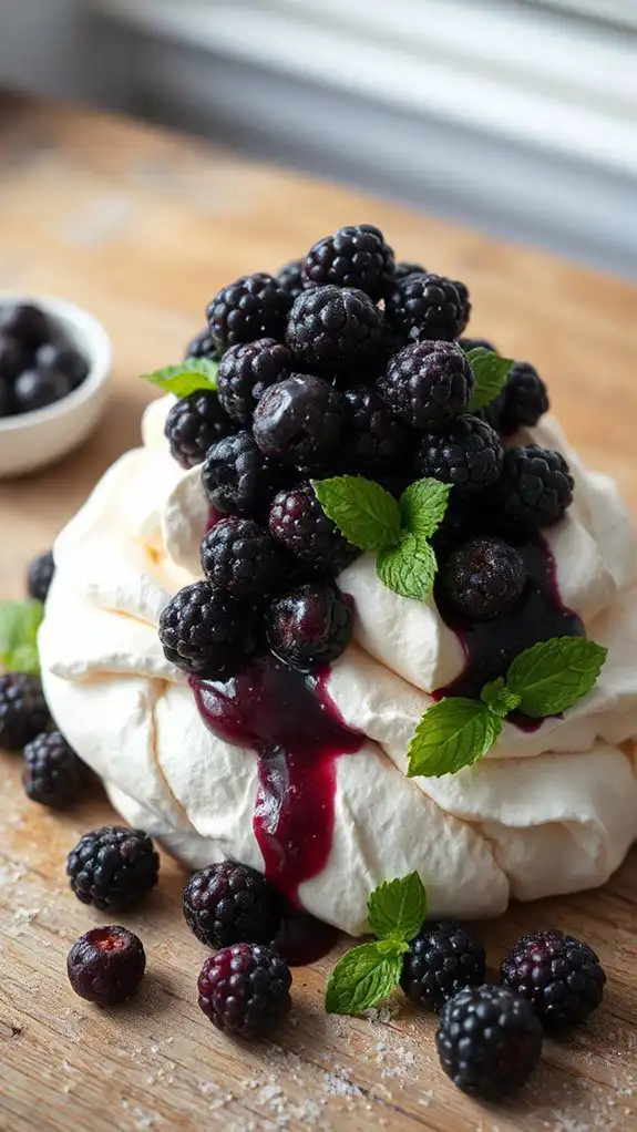 light meringue dessert delight