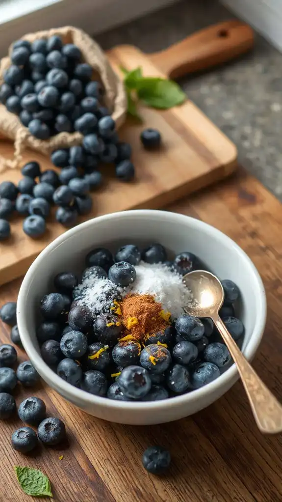 luscious tangy blueberry blend