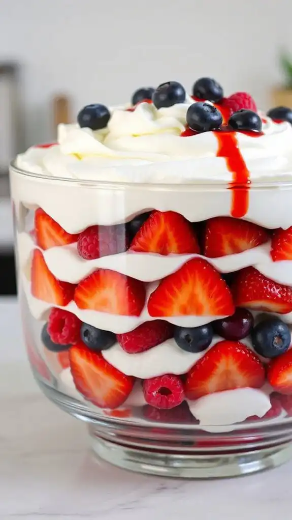 luscious whipped cream topping