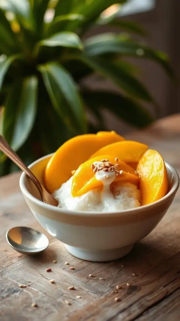 mango sticky rice delight