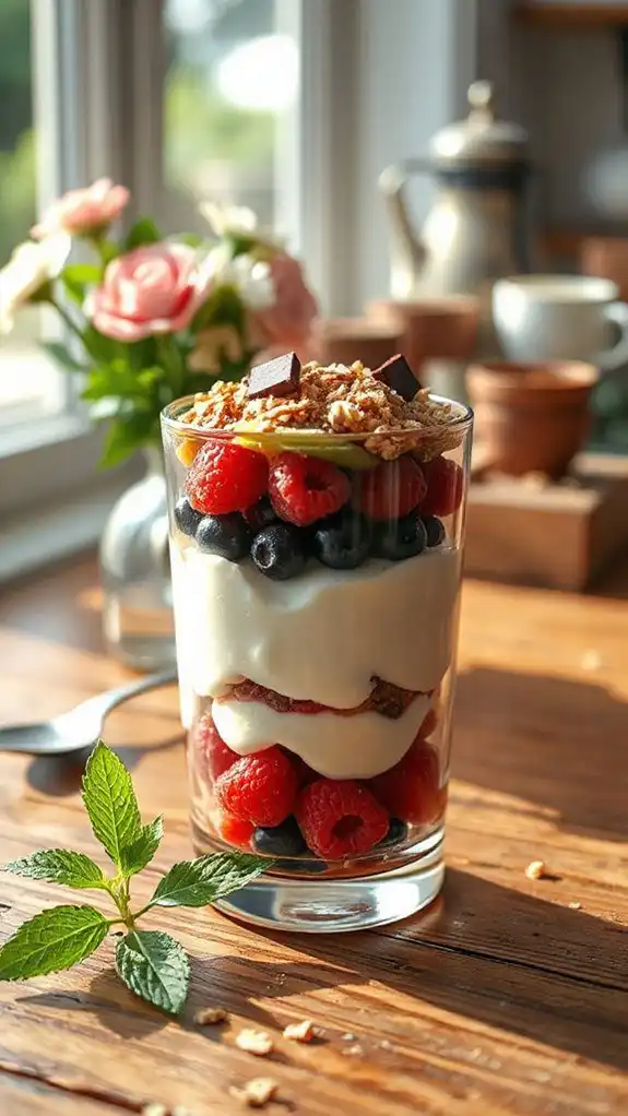 maple berry parfait delight
