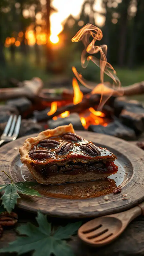 maple smoked pecan pie maple smoked pecan pie