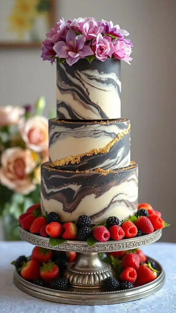 marbled chocolate vanilla cake marbled chocolate vanilla cake