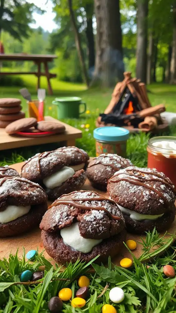 marshmallow chocolate cookie delight marshmallow chocolate cookie delight