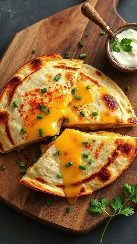 mashed potato quesadilla recipe