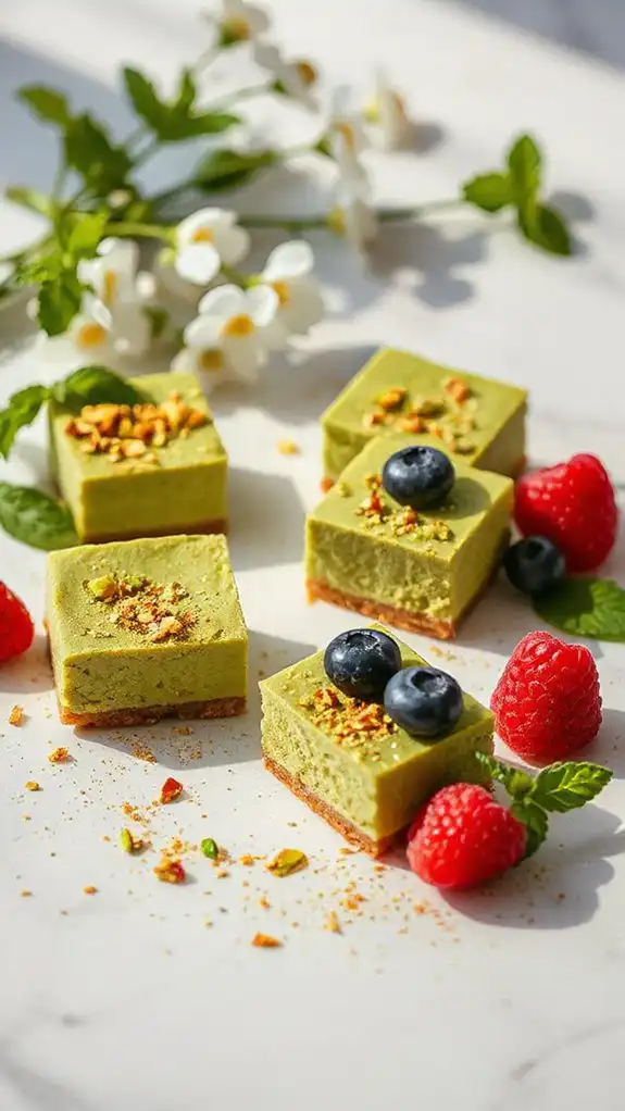 matcha cheesecake bite recipe