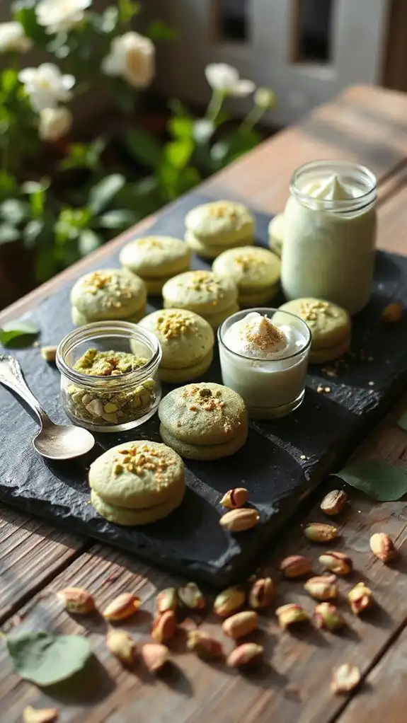 matcha pistachio cookie recipe