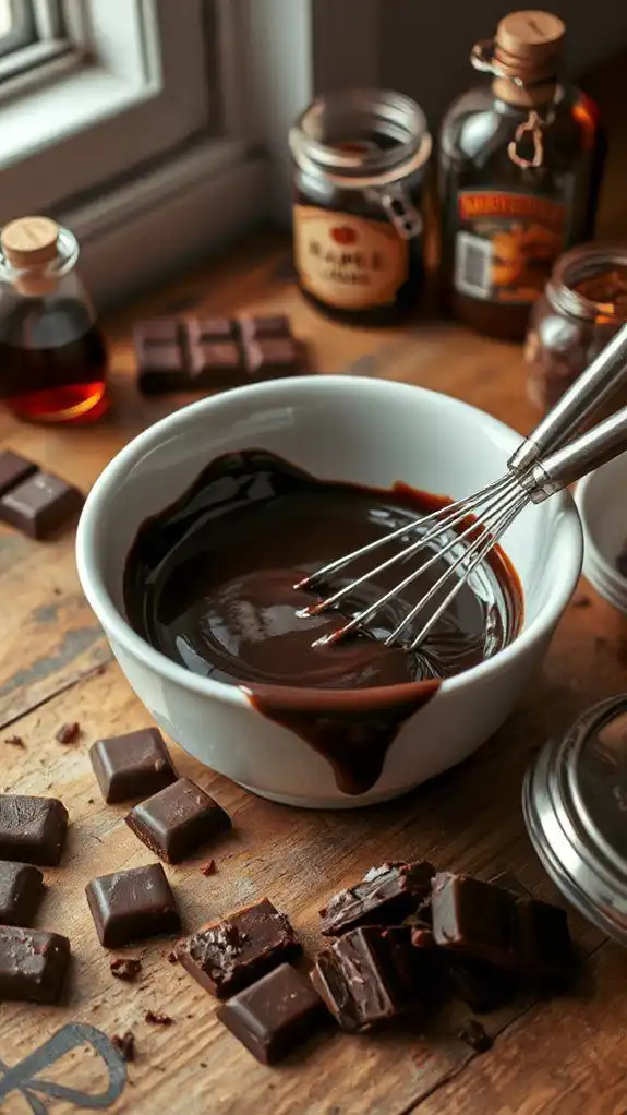 melt chocolate using bowl melt chocolate using bowl