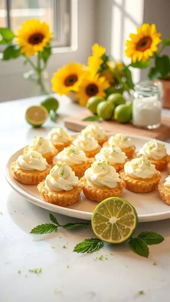 mini key lime bites mini key lime bites