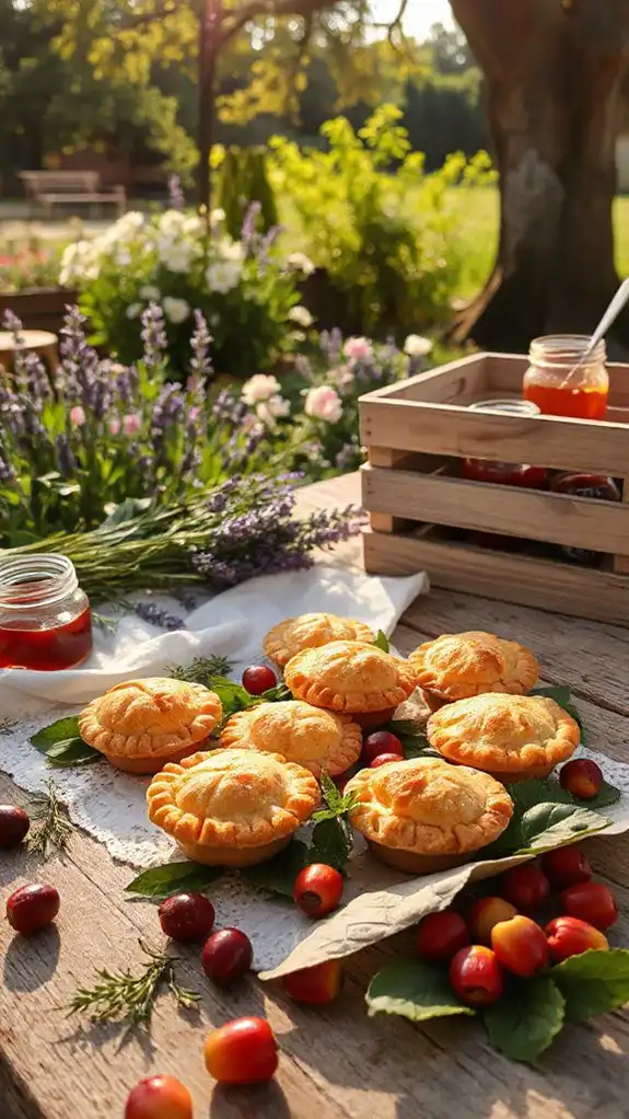mini rosehip pies recipe