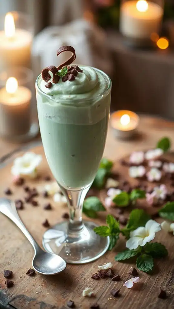 minty chocolate mousse delight minty chocolate mousse delight