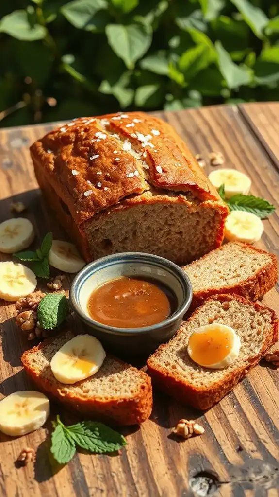 miso infused banana bread delight