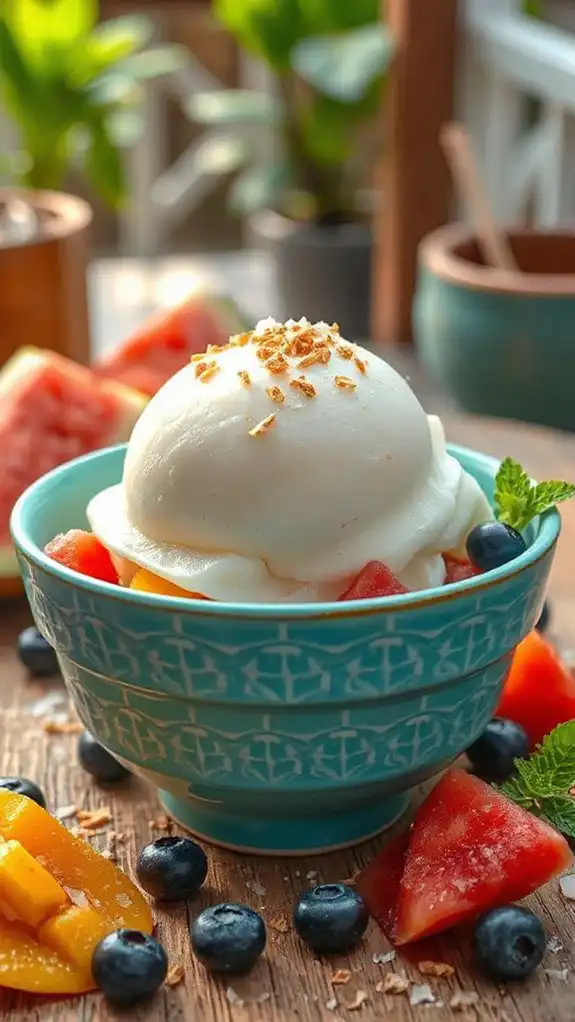 miso infused coconut dessert delight
