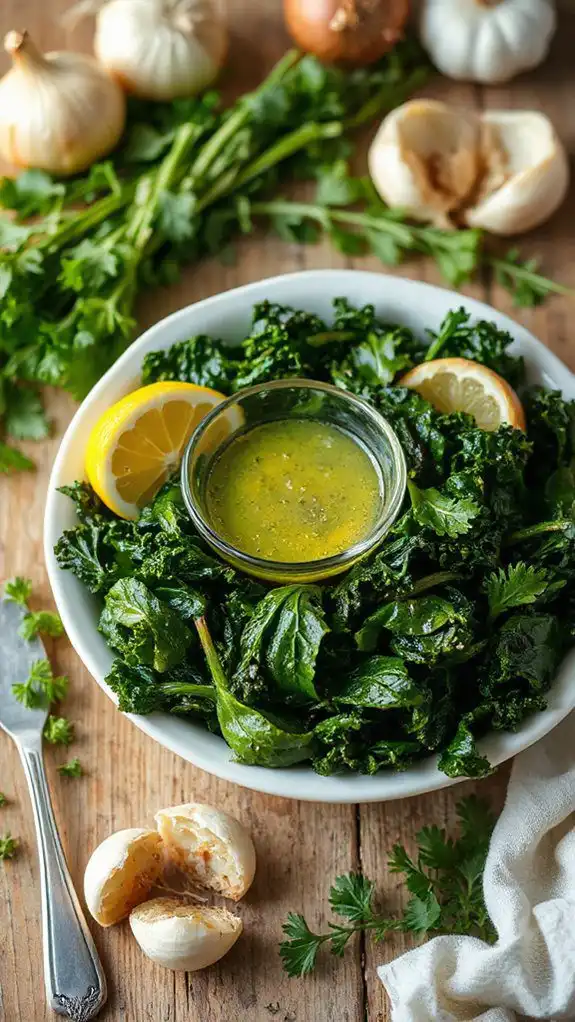 mix in fresh lemon