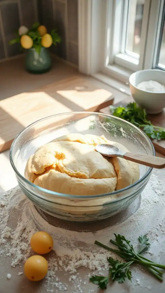 mix ingredients in bowl