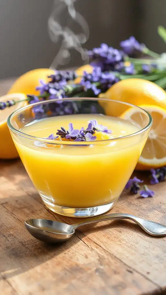 mix lavender with lemon