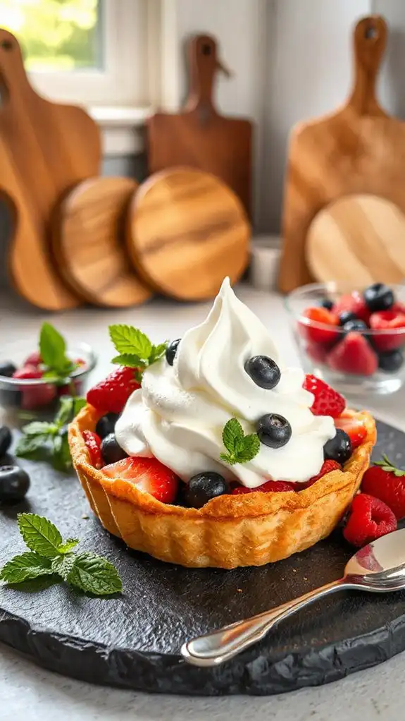 mixed berry tart delight